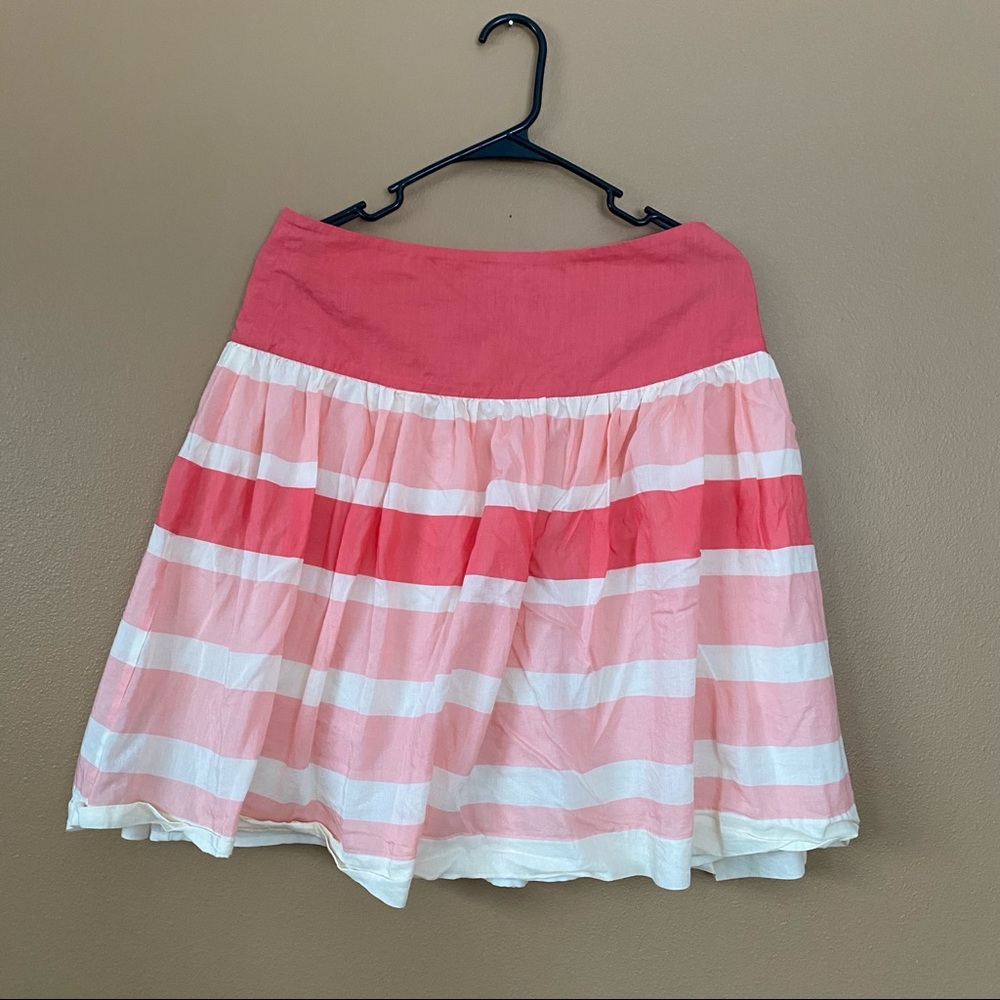 GAP skirt, with liner, size 6, pinks and creams